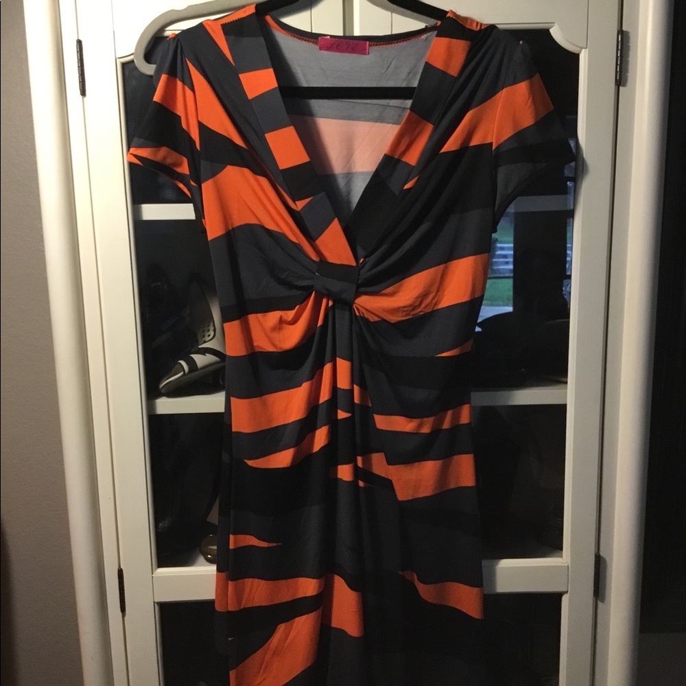 Stretch pullover dress